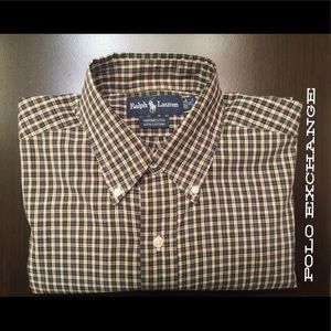 Polo Ralph Lauren 100% Cotton Yarmouth Shirt.
