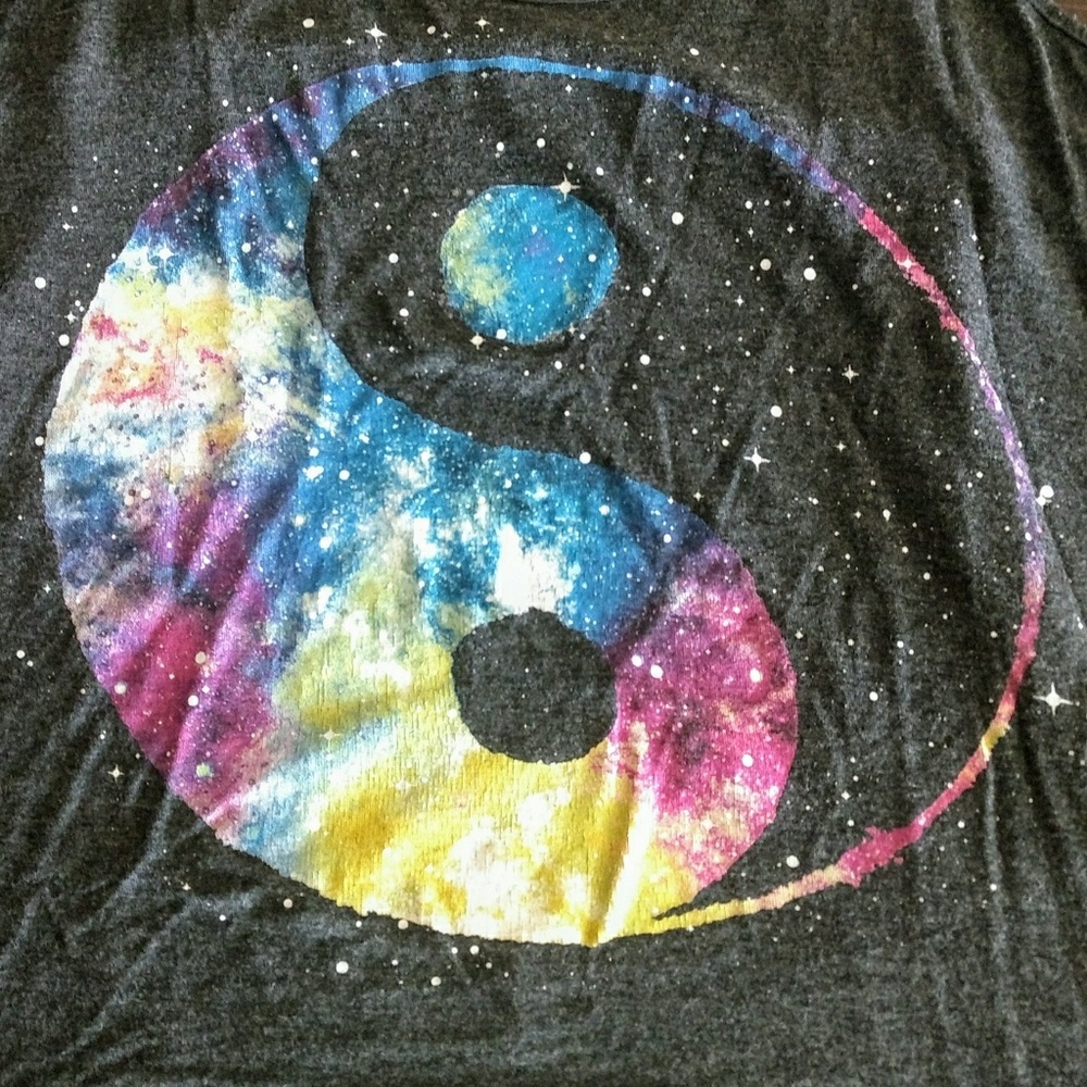 Galaxy Yin Yang Top
