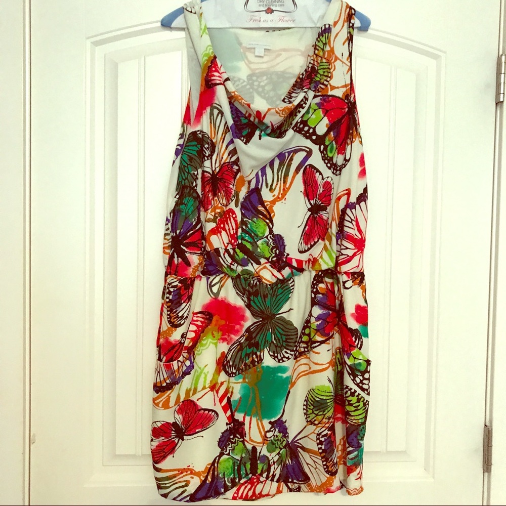 Butterfly dress.