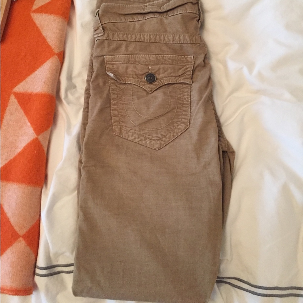 True Religion Men's Corduroy pants