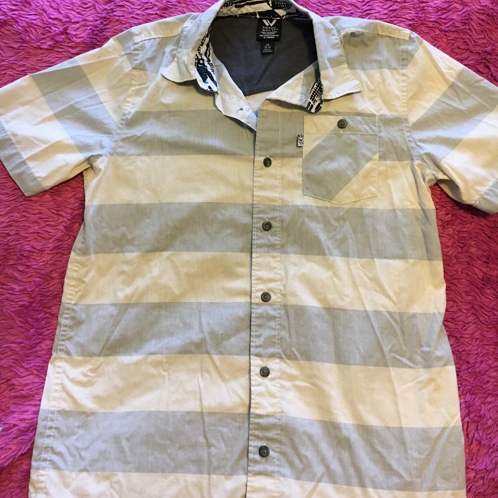 Shaun White Boys button up shirt *skater style*