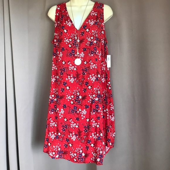 Old Navy Dresses & Skirts - Red Shift Dress