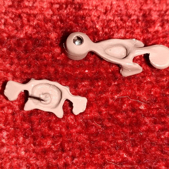 3D cat earrings - Picture 6 of 7