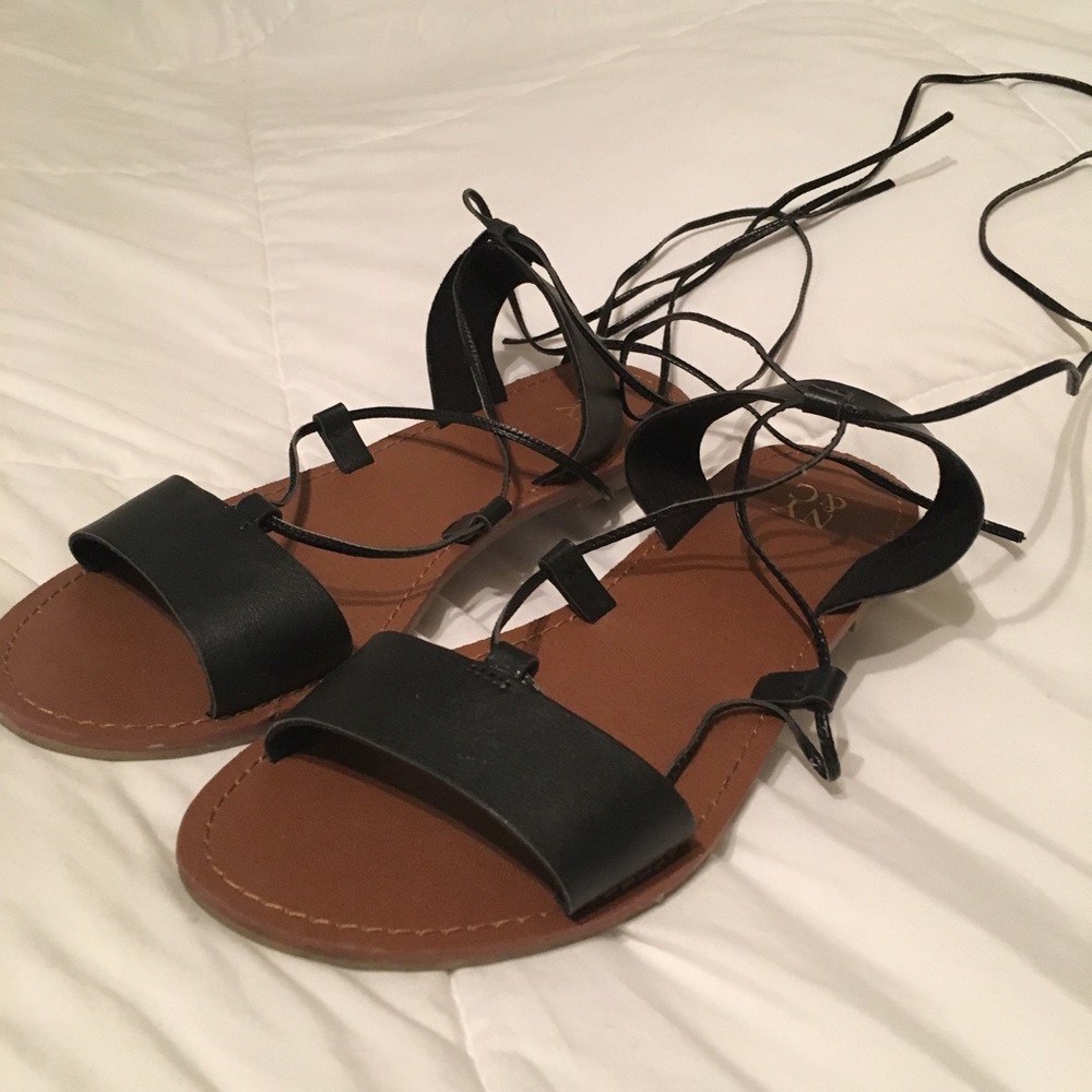 Black sandals from NY&Co