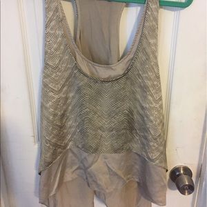 Alexis grey double layer tank