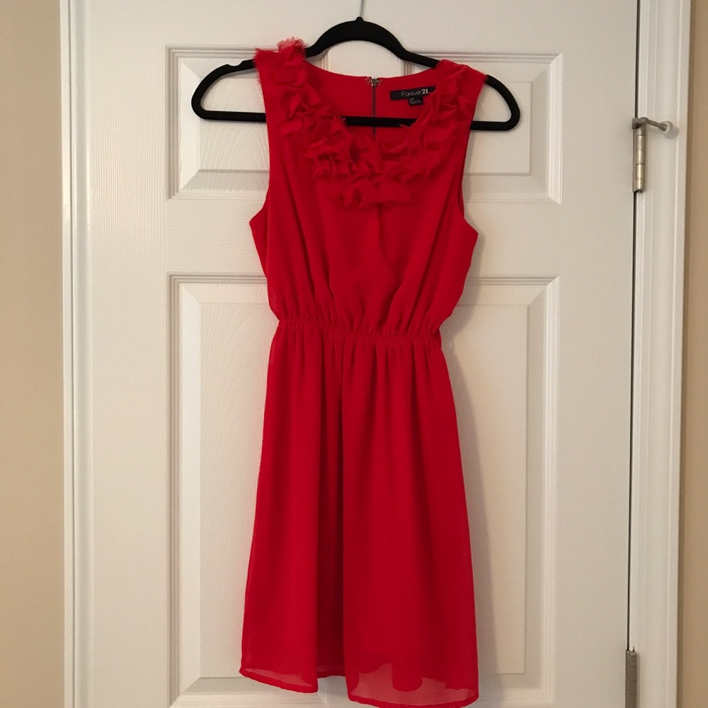 Ruffled Top Dress