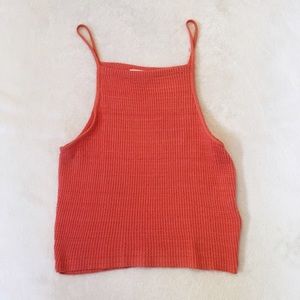 urban outfitters cropped tank top