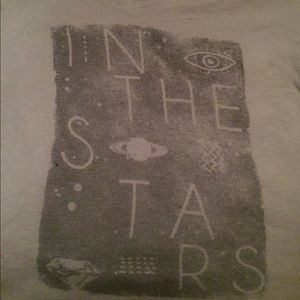 Knit hollister galaxy shirt