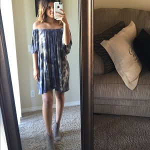 Off the shoulder dress