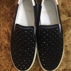 Saint laurent slip on sneakers