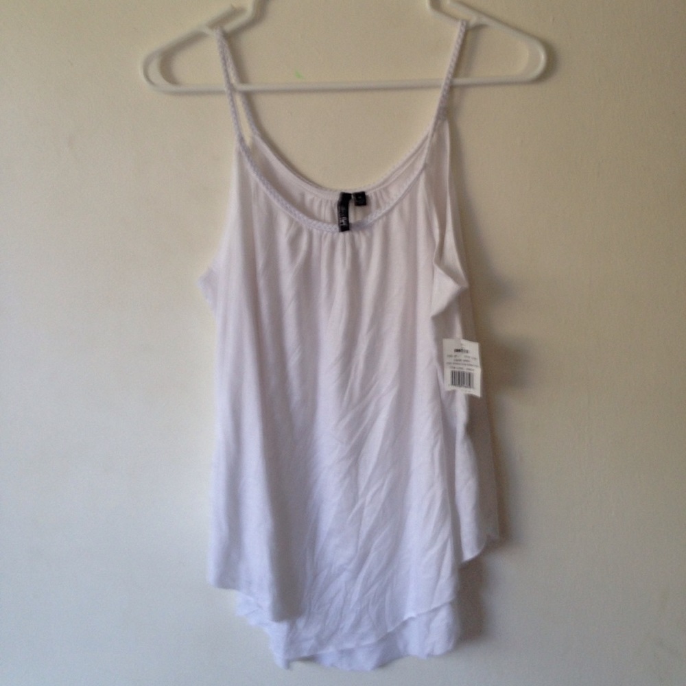 White tank top