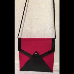 Nina Ricci Made in Paris Shoulder Bag Red & Black