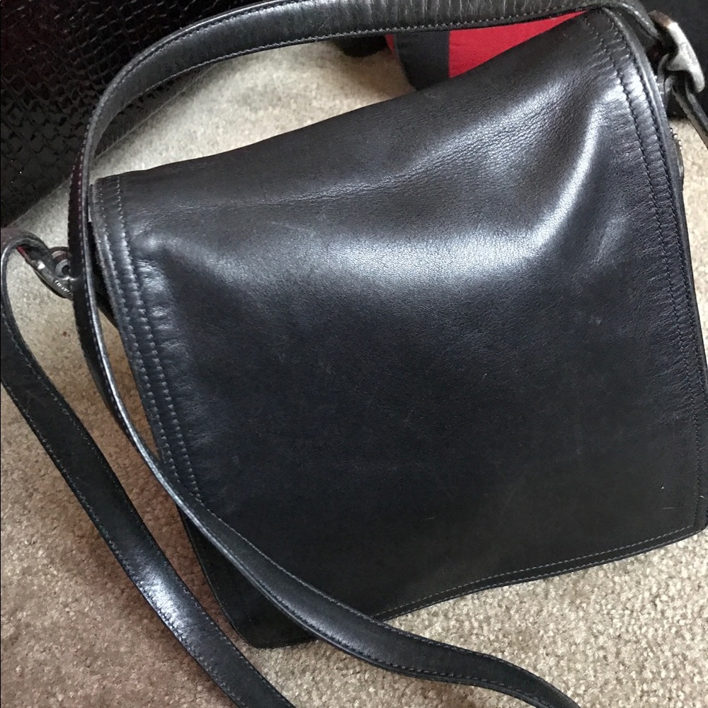 Black coach bag