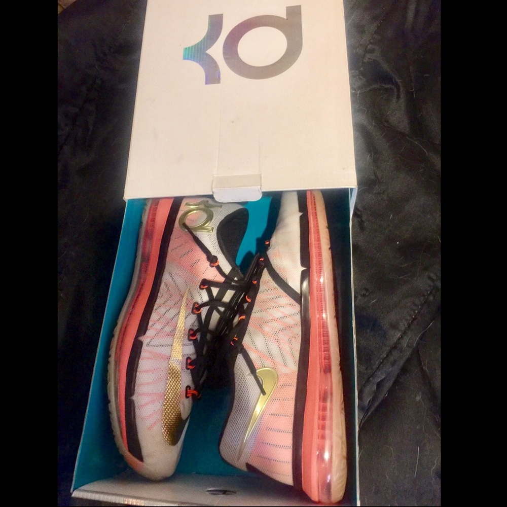 Nike KD VI Elite Gold Package Size 12
