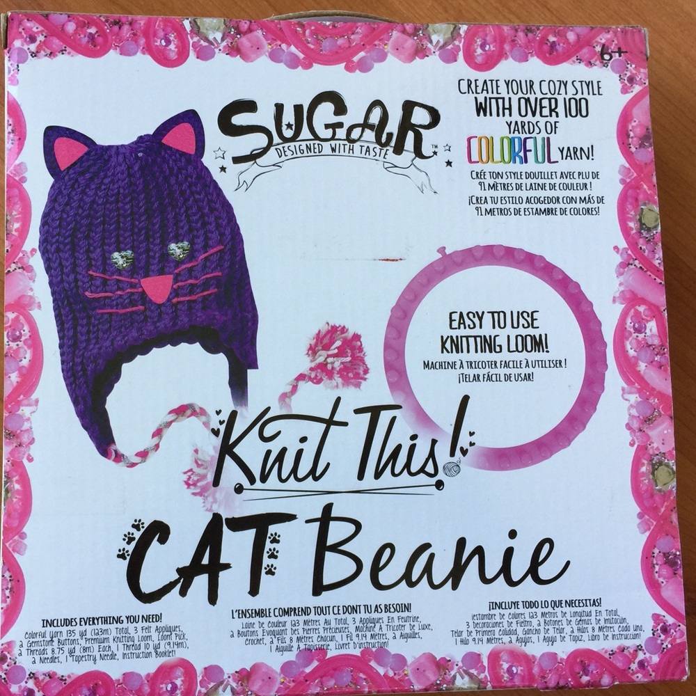 Knit This! Cat Beenie Cap - Picture 2 of 2
