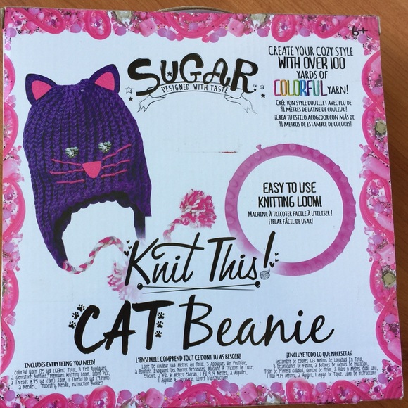 Knit This! Cat Beenie Cap - Picture 2 of 2