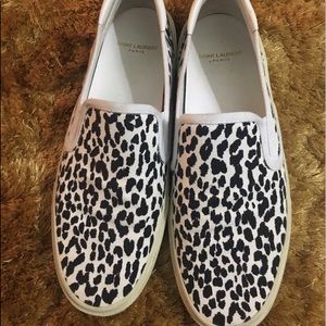 Saint laurent slip on sneakers