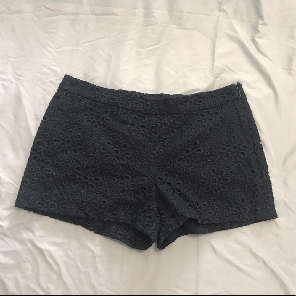 GREAT CONDITION J. Crew Eyelet Shorts