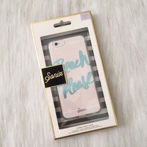 NWT 🌟 Sonix 🌸 "Beach Please" iPhone 6/6S Case