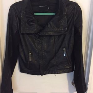Leather jacket