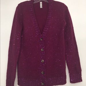 Glitter Purple Cardigan!!!💕