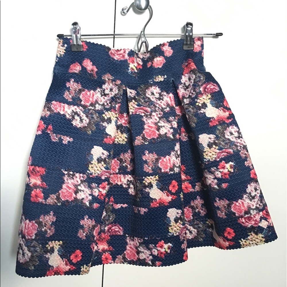 Floral Xhiliration Skirt - Small