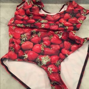 Black Milk Strawberry Nana Suit