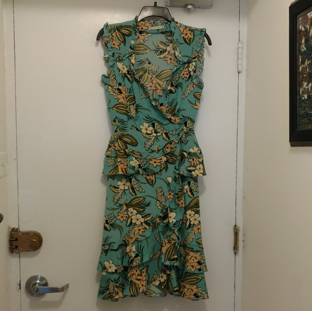 Vintage Nanette Lepore floral sun dress
