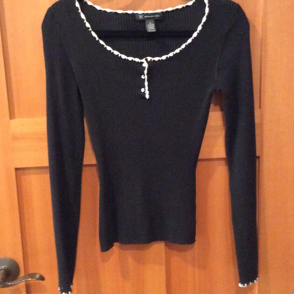 INC black sweater
