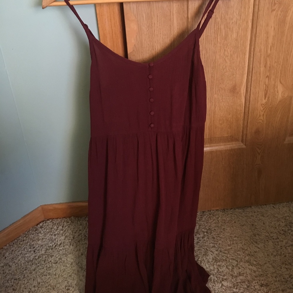 Maroon dress