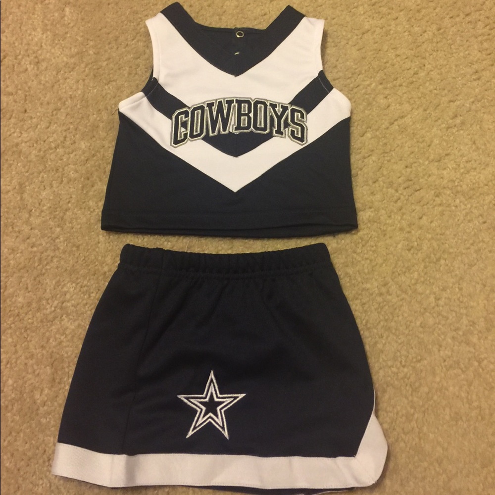 NFL Toddler Dallas Cowboy cheerleader Outfit