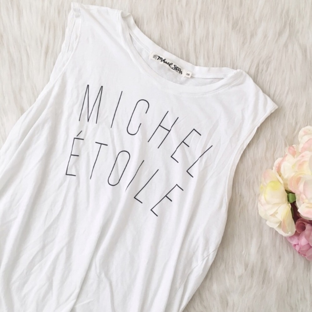 Michael Stars ⭐️ Muscle Tank Hi Low OS