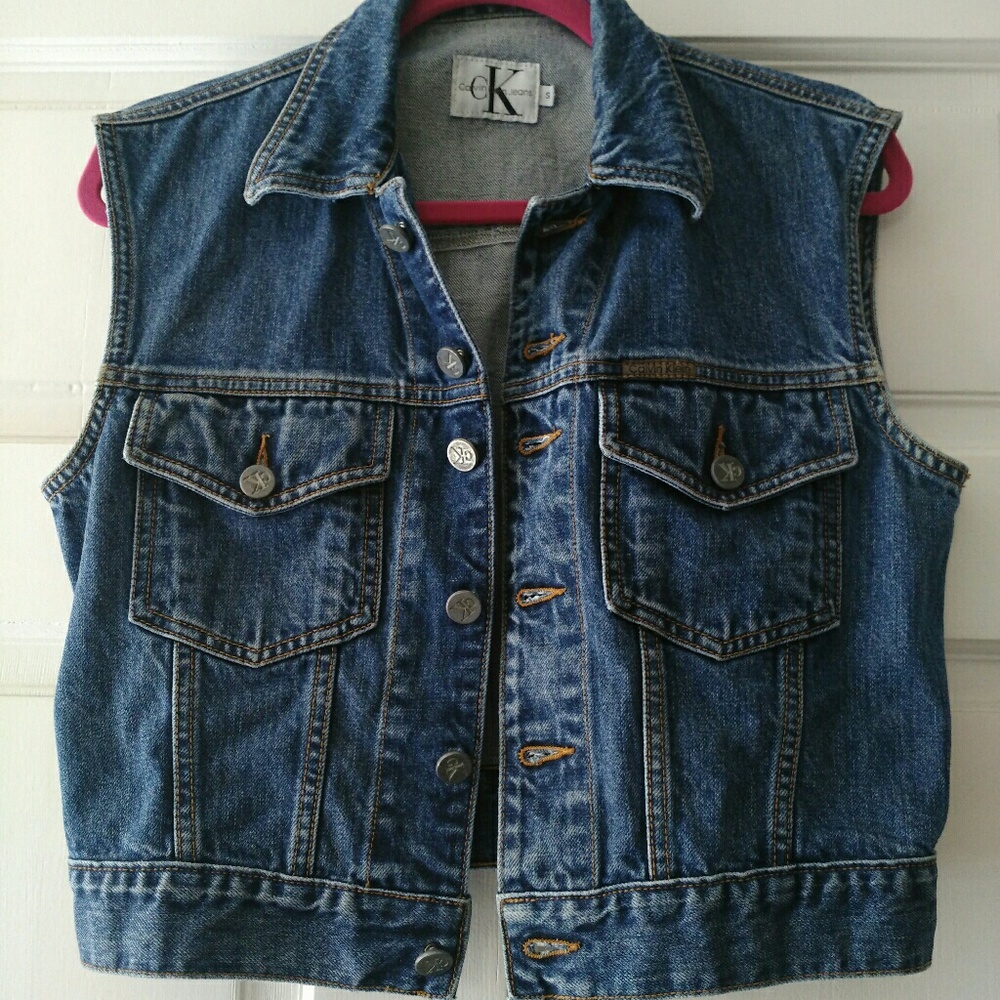Denim vest