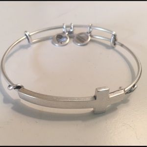 Alex and Ani Cross Bracelet