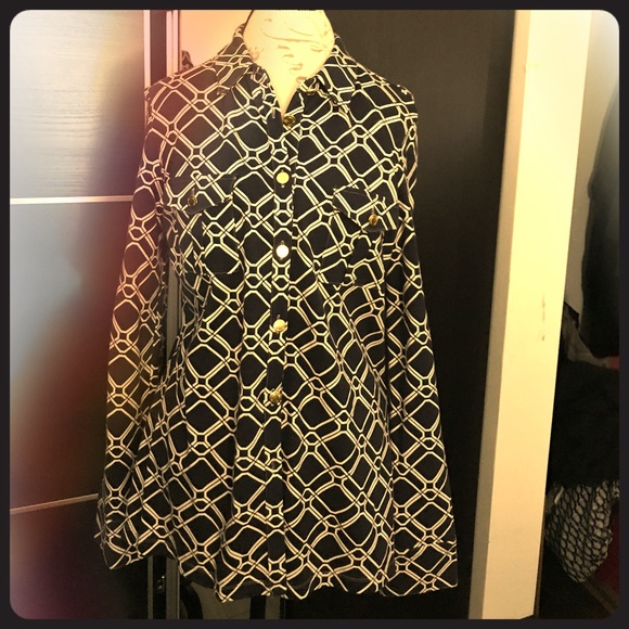 Elizabeth McKay button down dress blouse - Picture 1 of 4