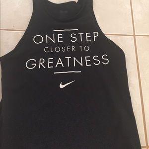 Nike Black Workout Top