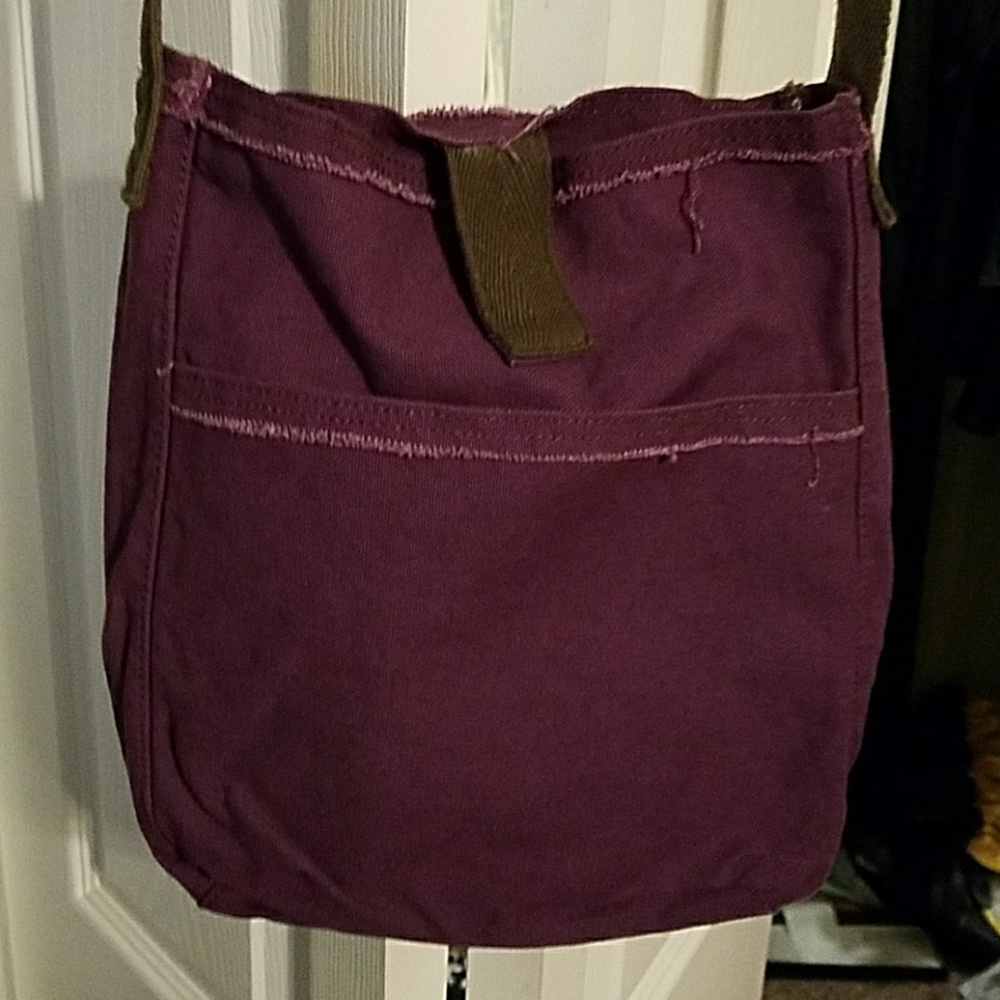 Purple thirty one crossover bag