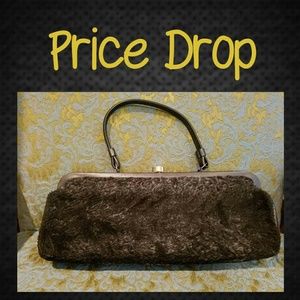 Vintage "fur" handbag
