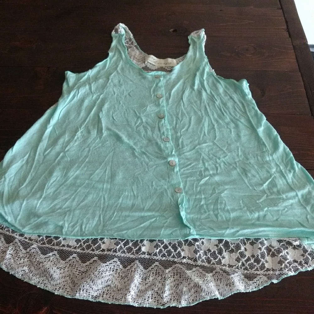 Intricate Lace Tank Top