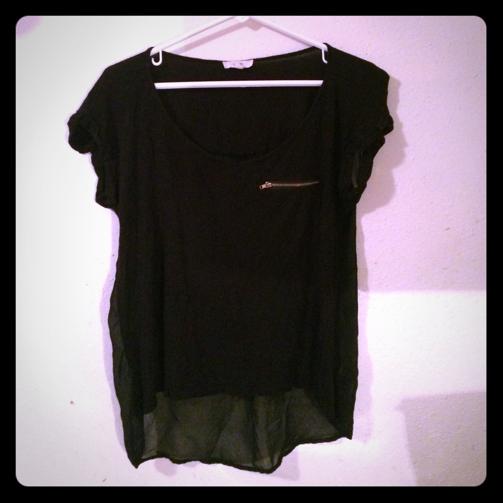 Cute black top Sz S