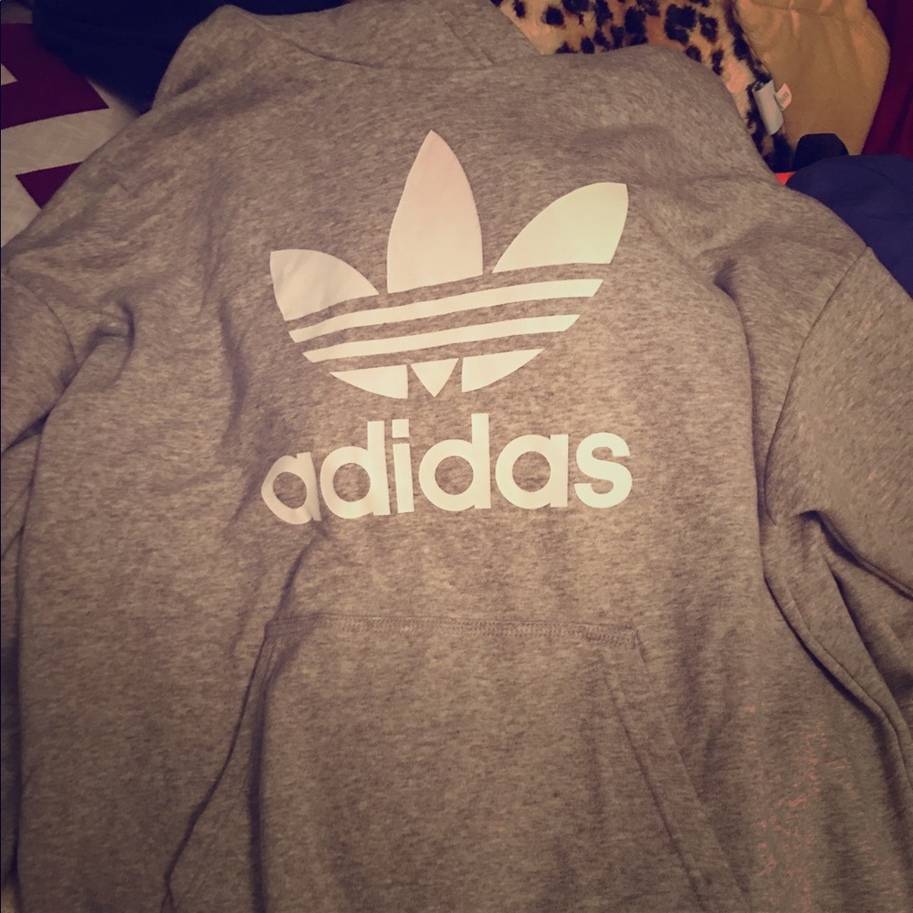 ❗️SOLD ❗️Adidas hooded sweatshirt unisex