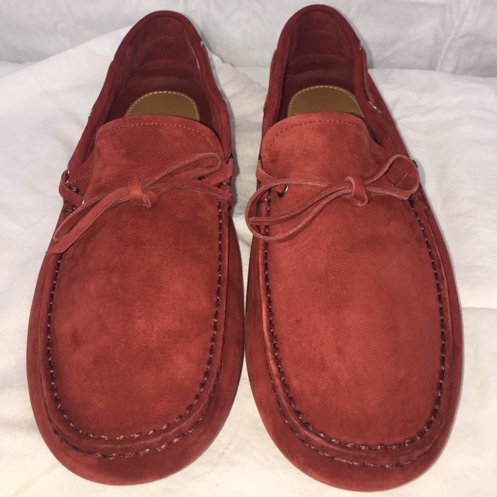 Men's Bally🇮🇹 Dramer Suede Driving ‘Mocassin’