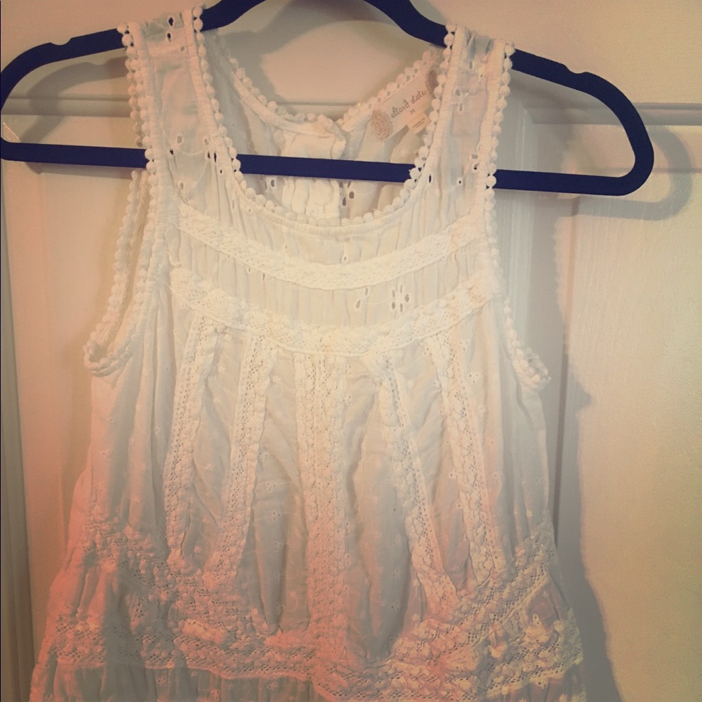 White Lace Tank!