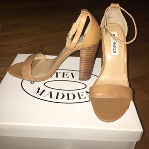 Carson Tan Leather Heel