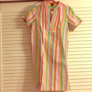 Candy-striped dress size S. Sold out at J Crew!