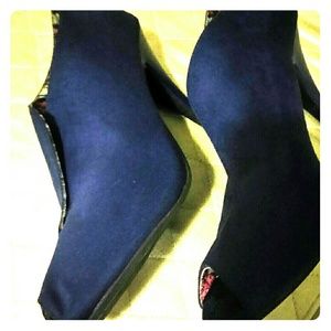 Blue heels size 12