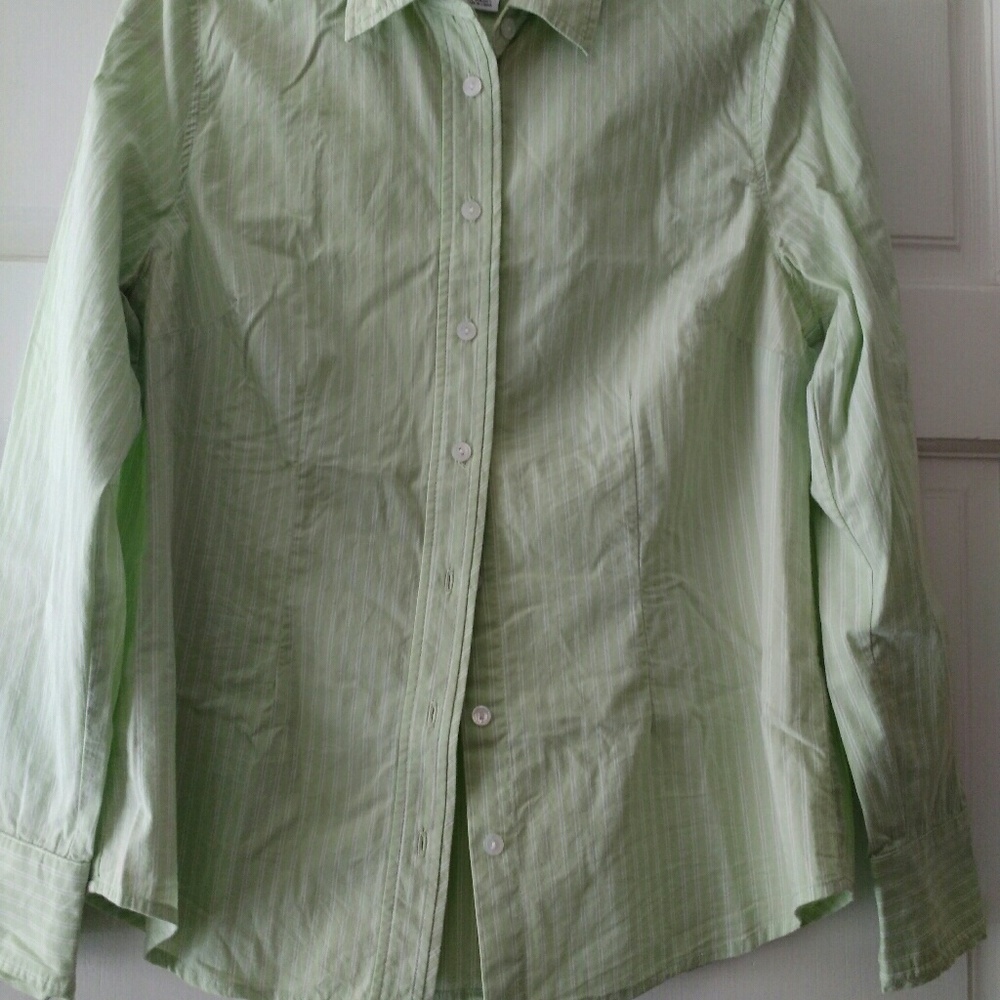 Checkered button down