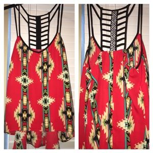 Aztec cute tank
