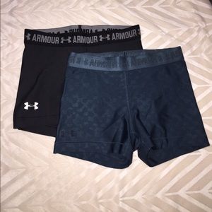 NWOT Small under armor shorts (2in) BUNDLE
