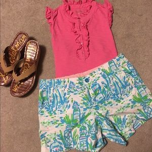 Lilly Pulitzer Callahan shorts size 8
